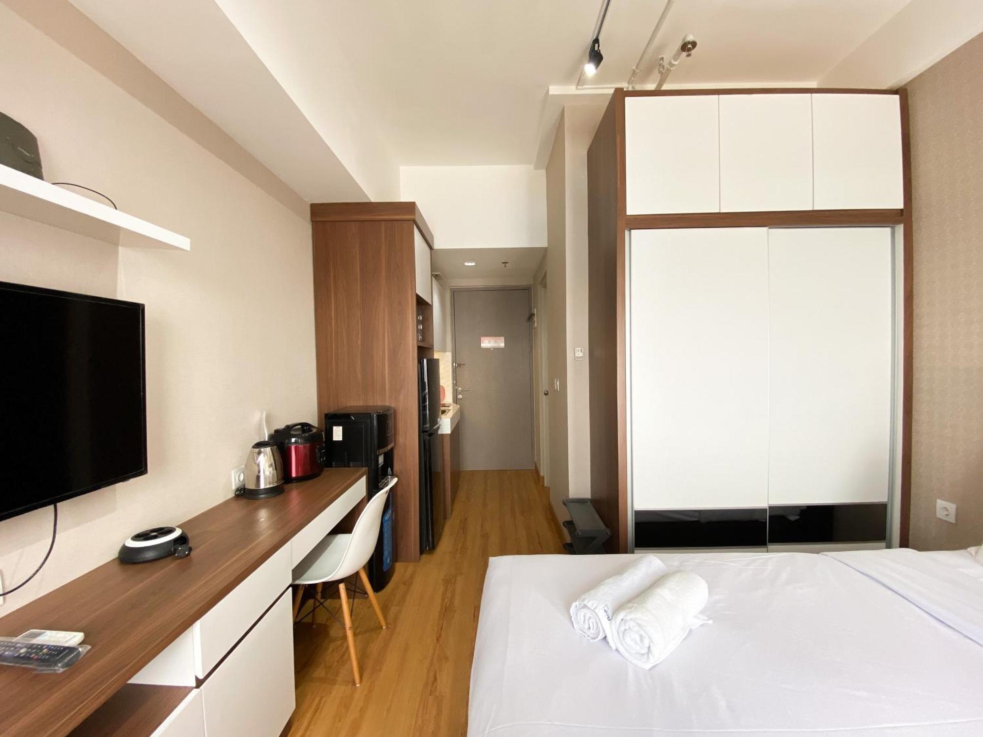 Warm And Cozy Studio At Vasanta Innopark Apartment By Travelio 芝卡朗 外观 照片